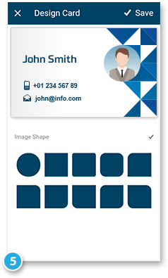 Digital Business Card App – Easy to use