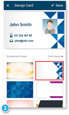 Digital Business Card App – Easy to use